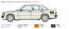 Italeri 3624 Mercedes 190 E 2.3 16V 1/24